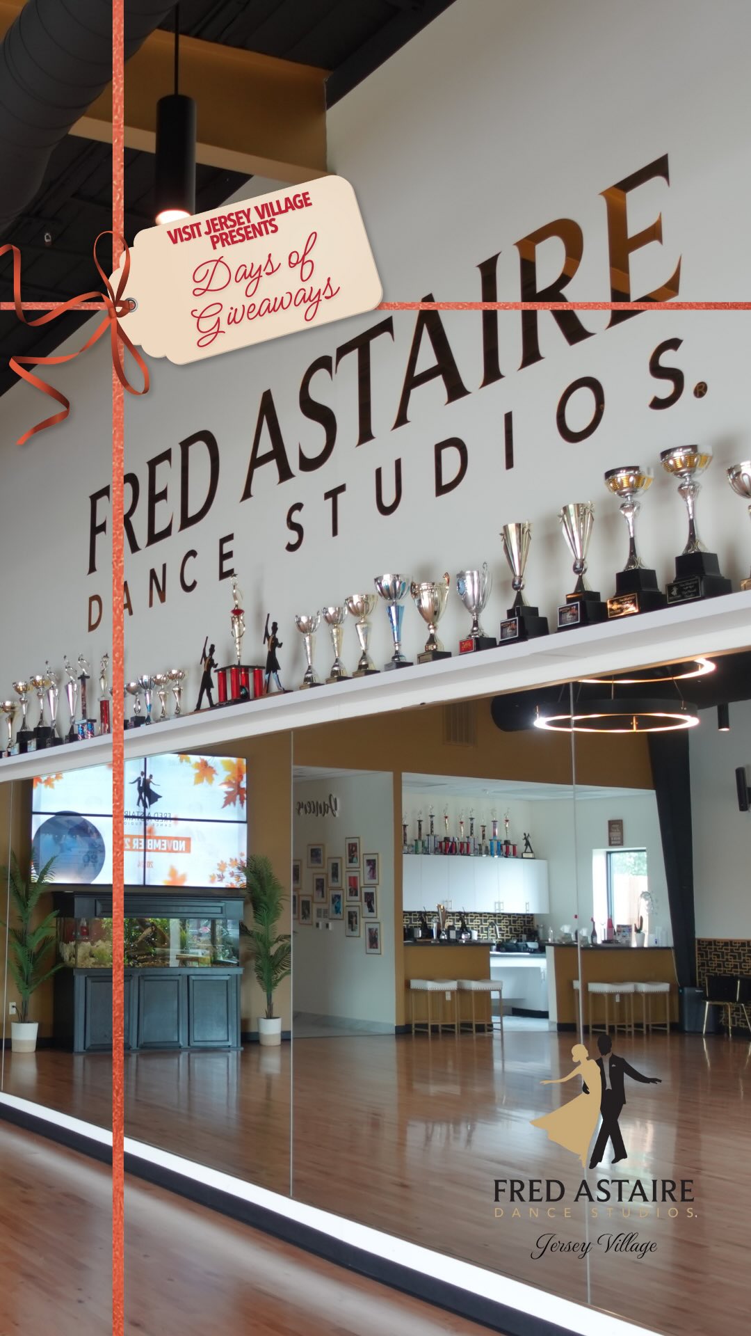 EXTENDED: 🎁 DAY 11 of Days of Giveaways!

Ready to hit the dance floor? Fred Astaire Dance Studio is gifting 10 (YES, 10!) winners two introductory dance classes — perfect for a fun date night or trying something new! 💃

How to Enter: 
1️⃣ Follow @visitjerseyvillagetx & @fadsjerseyvillage 
2️⃣ Like this post
3️⃣ Tag your dance partner AND comment your favorite style of dance (each comment = 1 entry!)

Enter now through Monday, December 15th at 11am. 10 winners will be announced in our stories by 3pm.

🕺Get ready to groove, Jersey Village!

#JerseyVillage #DaysofGiveaways #FredAstaireDanceStudio #Dance #thingstodoinhouston